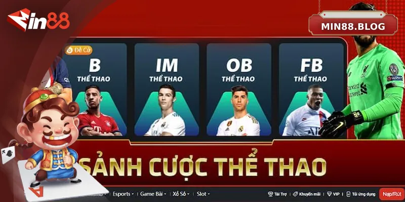 Khám phá sảnh chơi thể thao đỉnh cao Min88