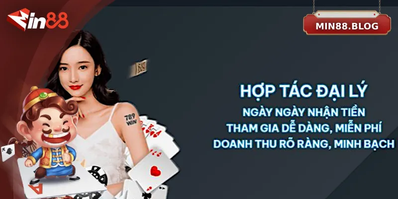 Làm đại lý cho Min88 có thể nhận mức hoa hồng lên đến 50%